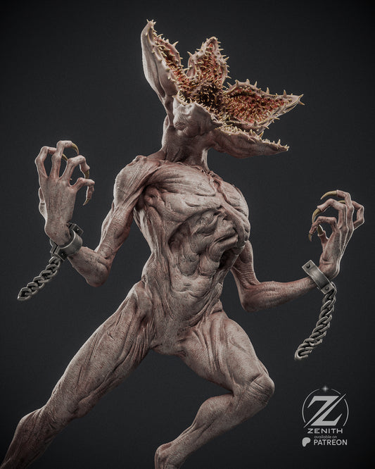 Demogorgon Resin Fan Art MTO (Design by Zenith)