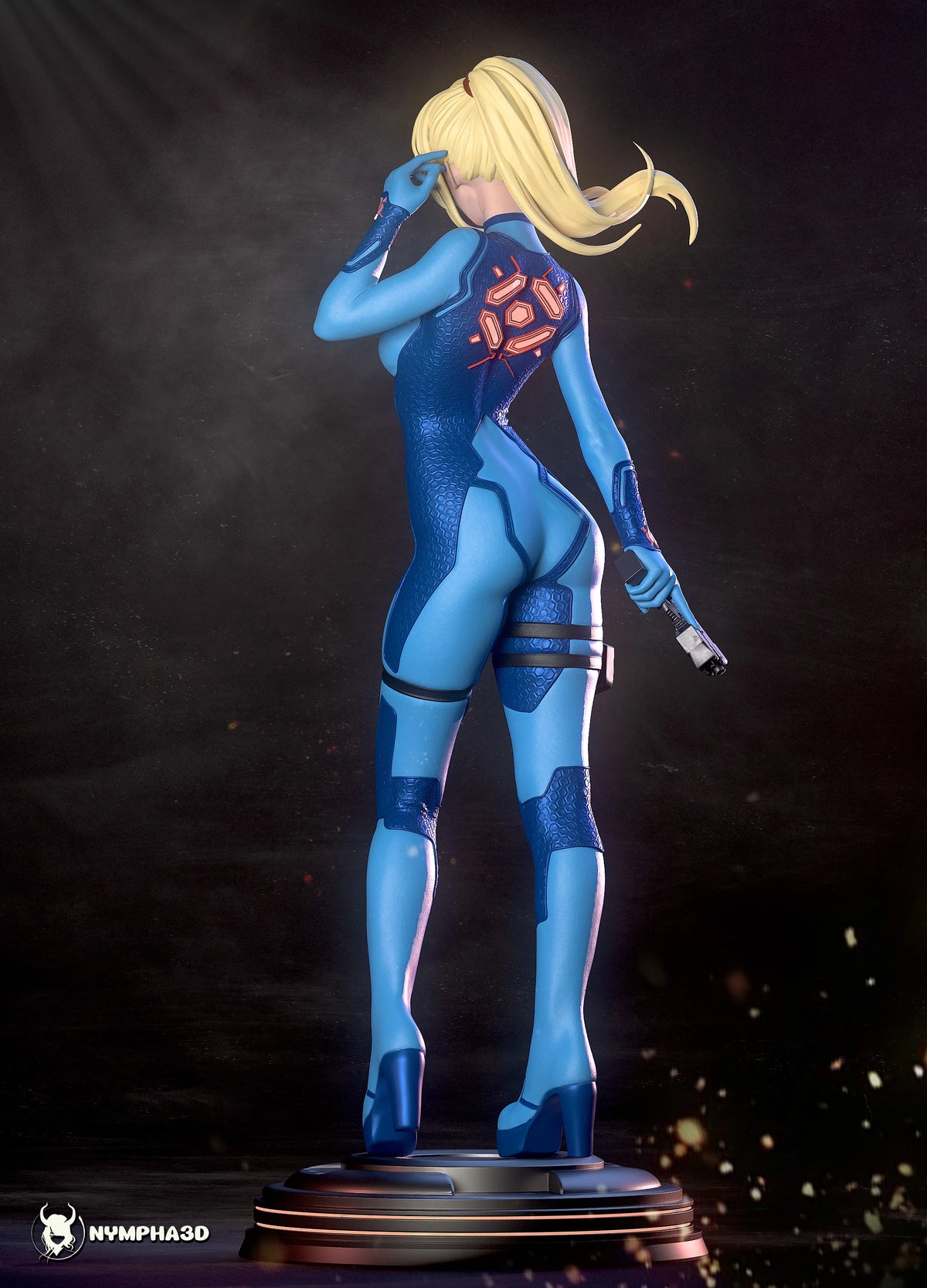 Samus Resin Art (Nympha3D)