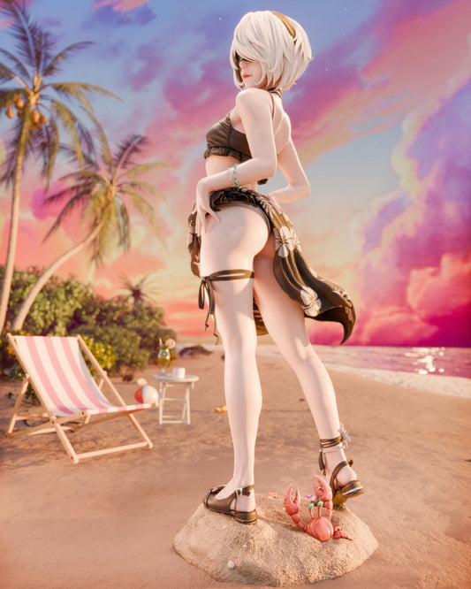 2B Swimsuit Edition Resin Art (Design by CA3D)