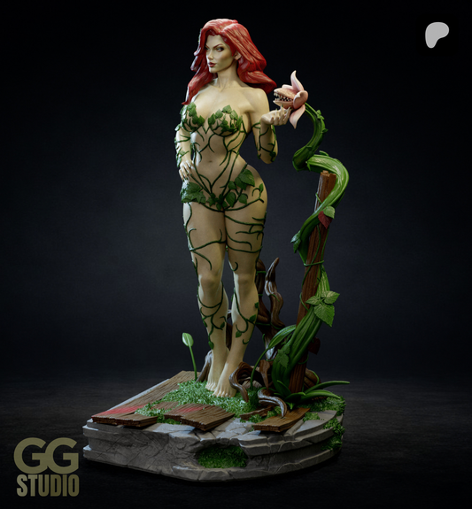 Poison Ivy Resin Fan Art (Designed by GGStudio)
