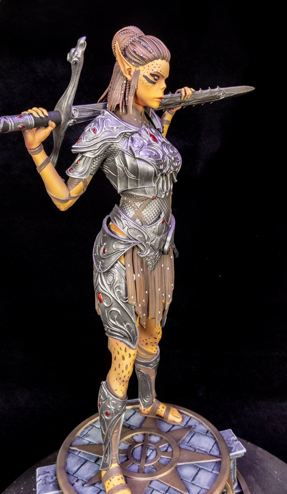 Baldur's Gate 3 Lae'zel Collectible Resin Fan Art Pro Painted - MTO