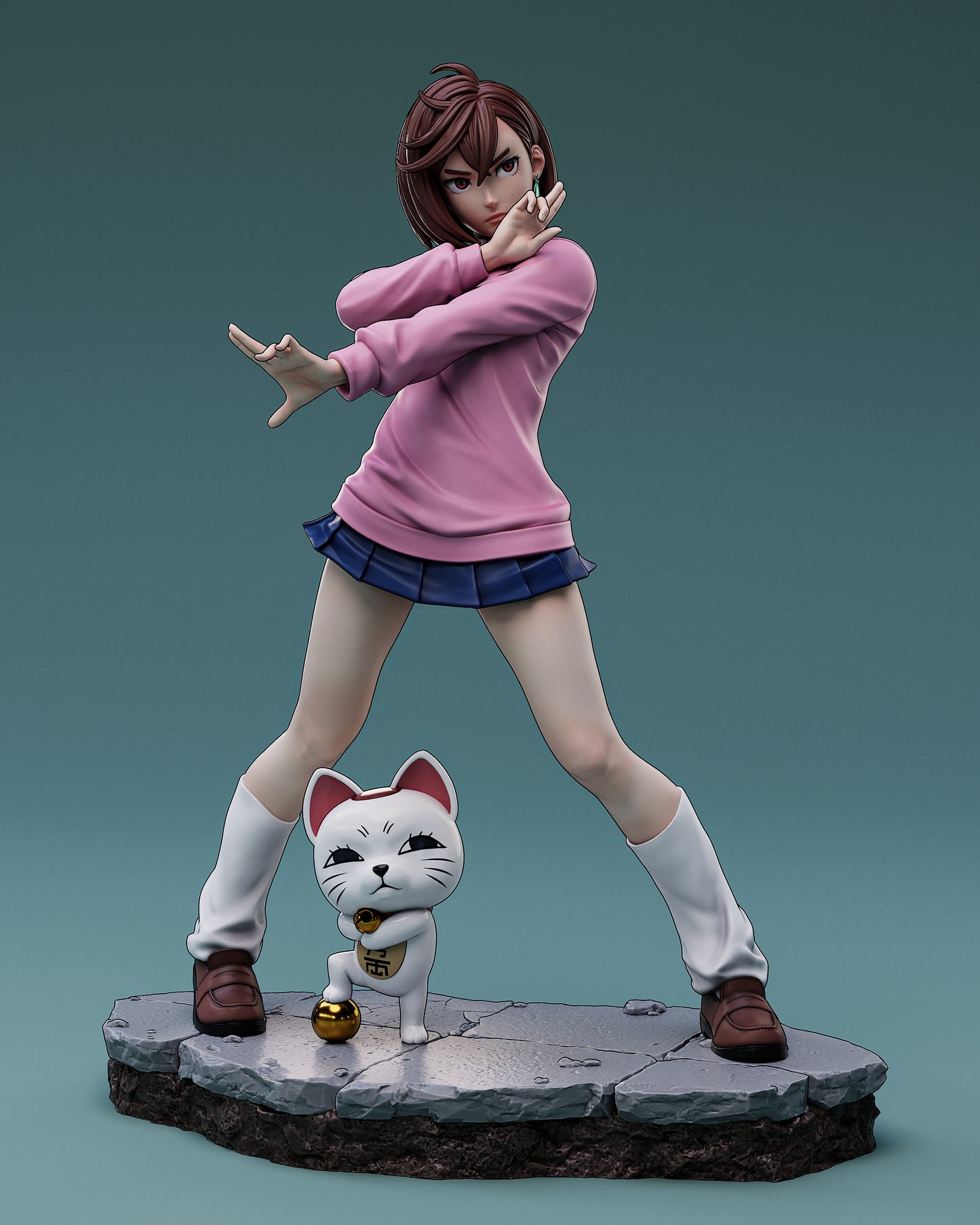 Momo Ayase Anime Resin Fan Art - MTO (Design by CA3D Studios)