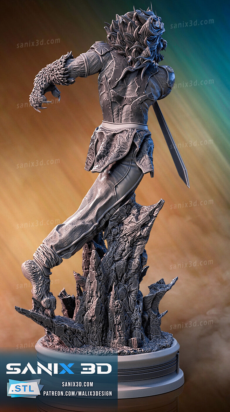 Lion-O Resin Art (Design by Sanix3D)
