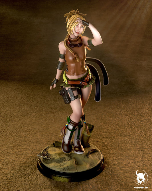 Rikku Resin Art (Nympha3D)