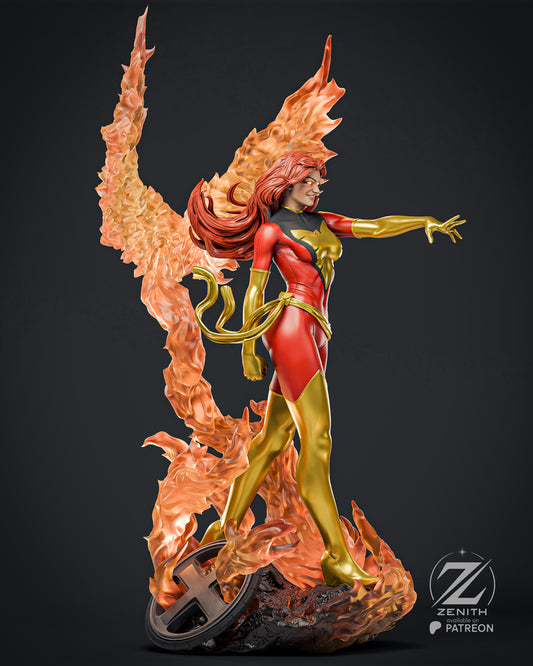 Jean Grey Resin Fan Art MTO (Design by Zenith)