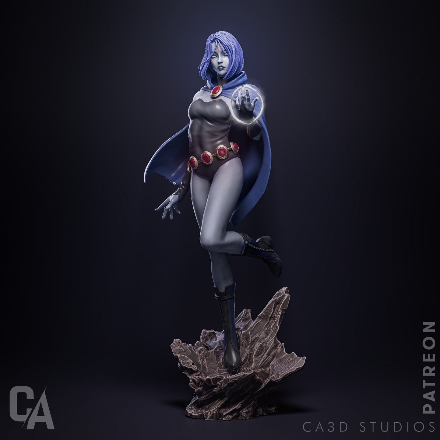 Raven Collectible Resin Fan Art Pro Painted - MTO