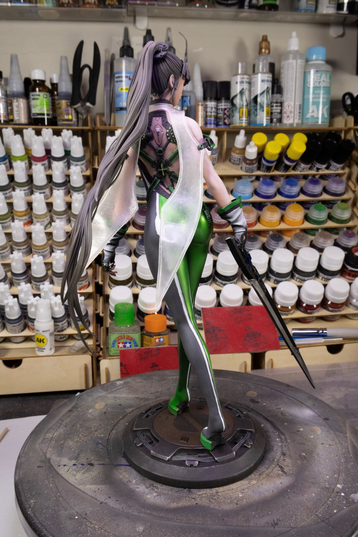 Stellar Blade Eve Collectible Resin Fan Art Pro Painted - MTO (Design by Bulkamancer)