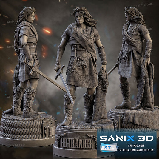 Highlander Resin Art (Design by Sanix3D)