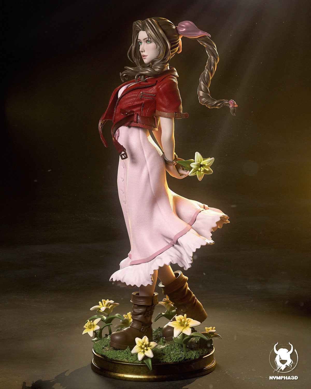 Aerith Resin Art (Nympha3D)