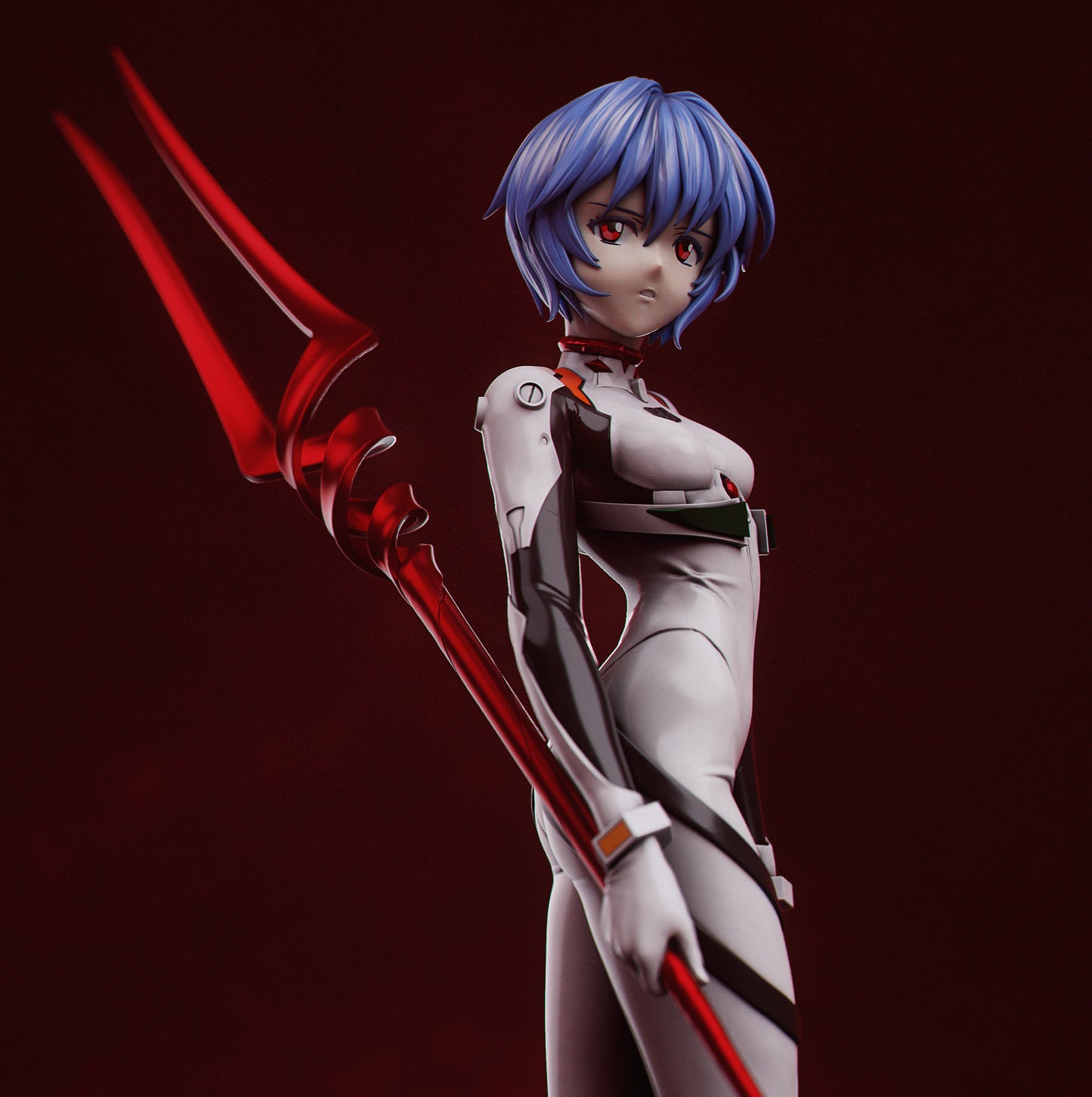 Rei Ayanami Resin Art - MTO (Design by CA3D)