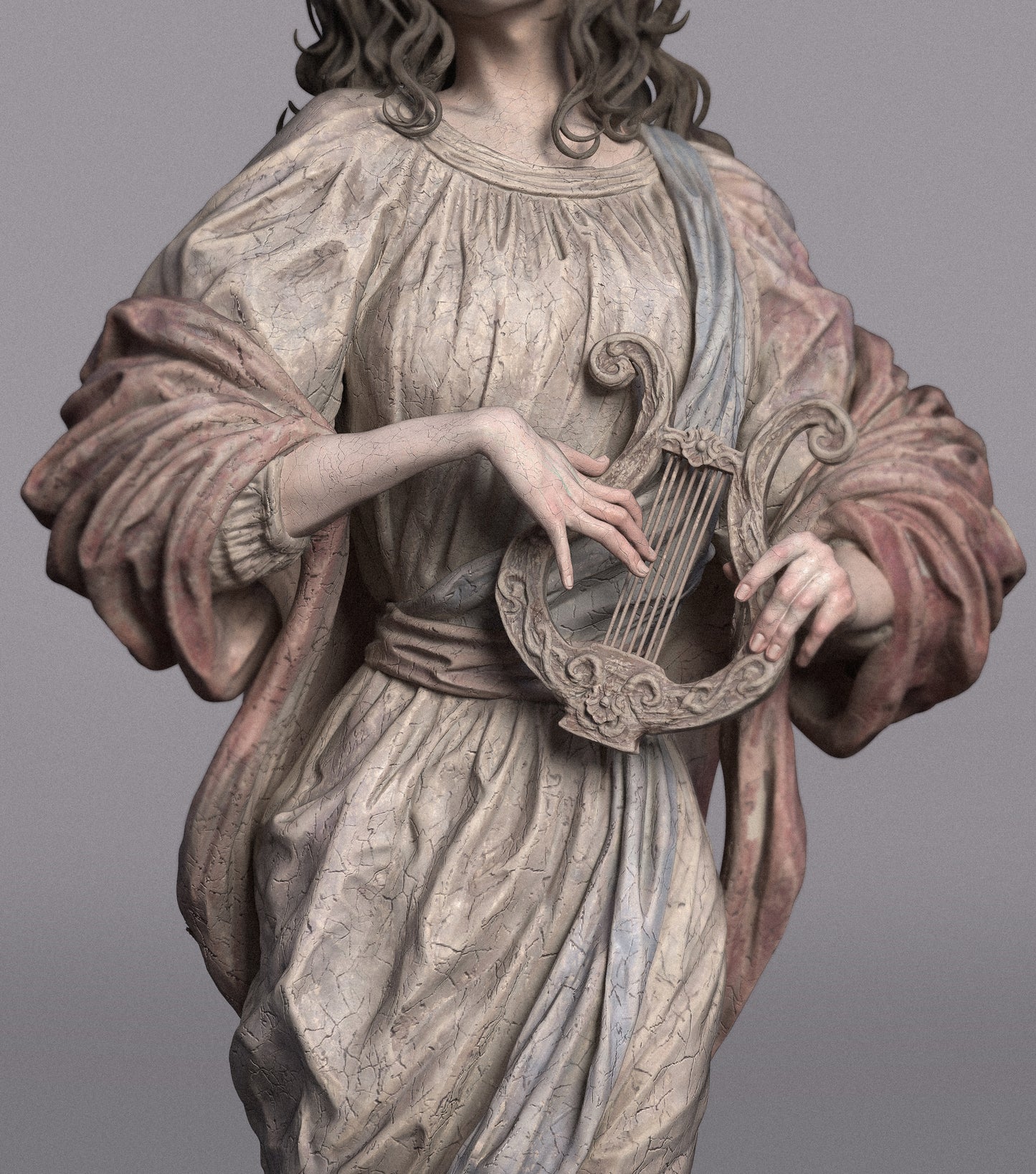 Muse Resin Sculpture (Design by CA3D Studios)