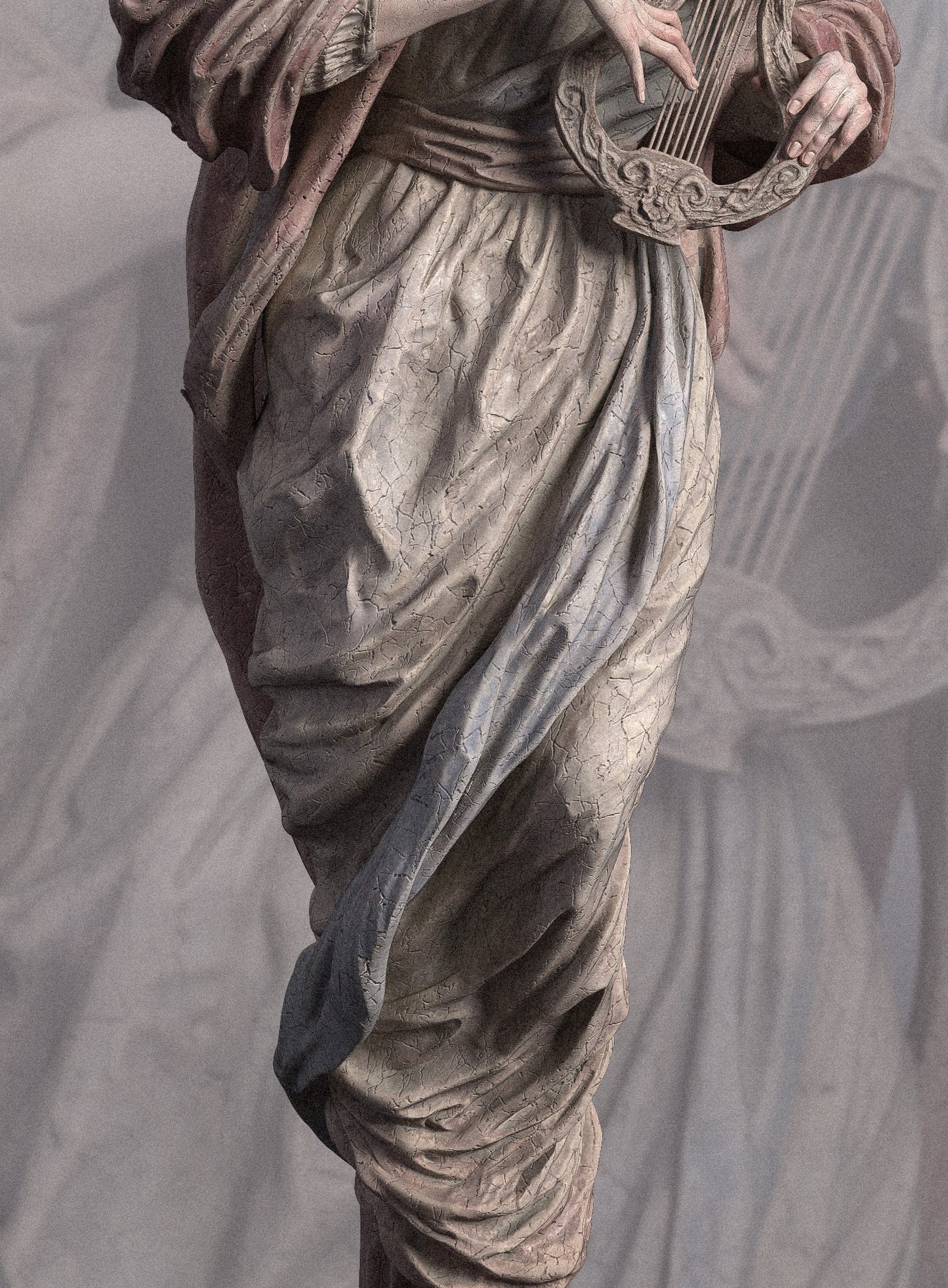 Muse Resin Sculpture (Design by CA3D Studios)