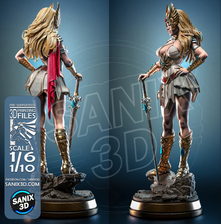 She Ra Resin Art (Design by Sanix3D)