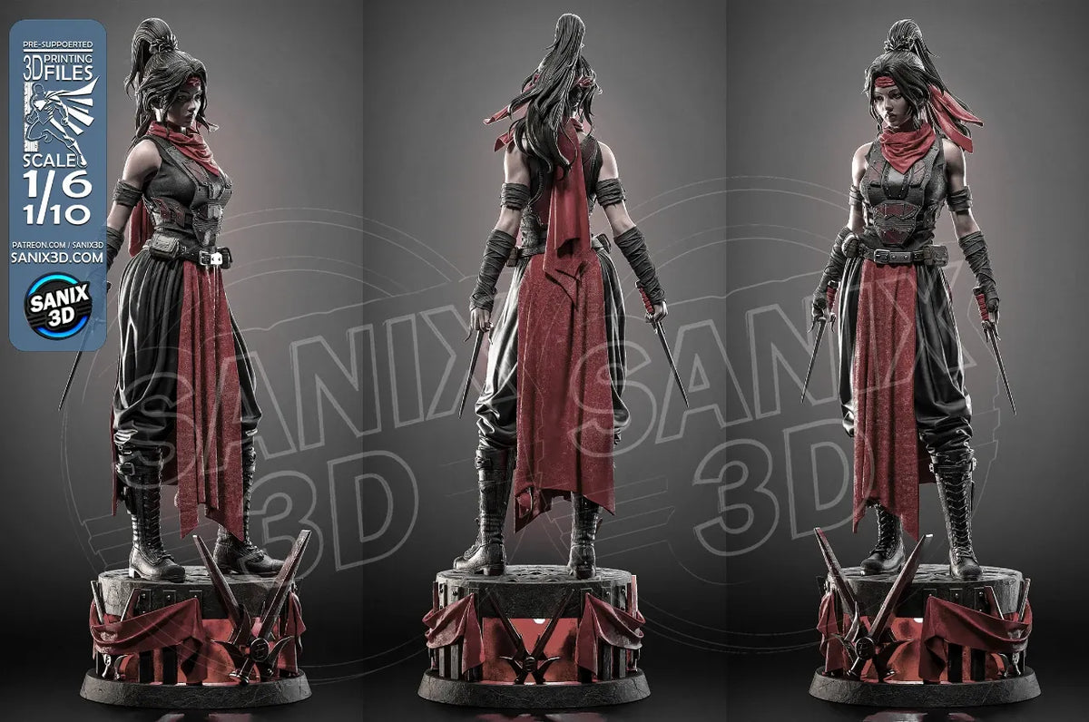 Elektra Resin Art (Design by Sanix3D)