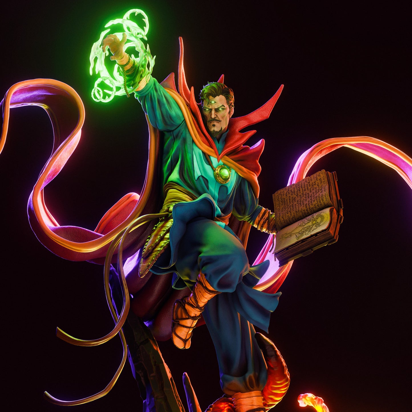 Dr. Strange Resin Art - MTO (Design by CA3D)