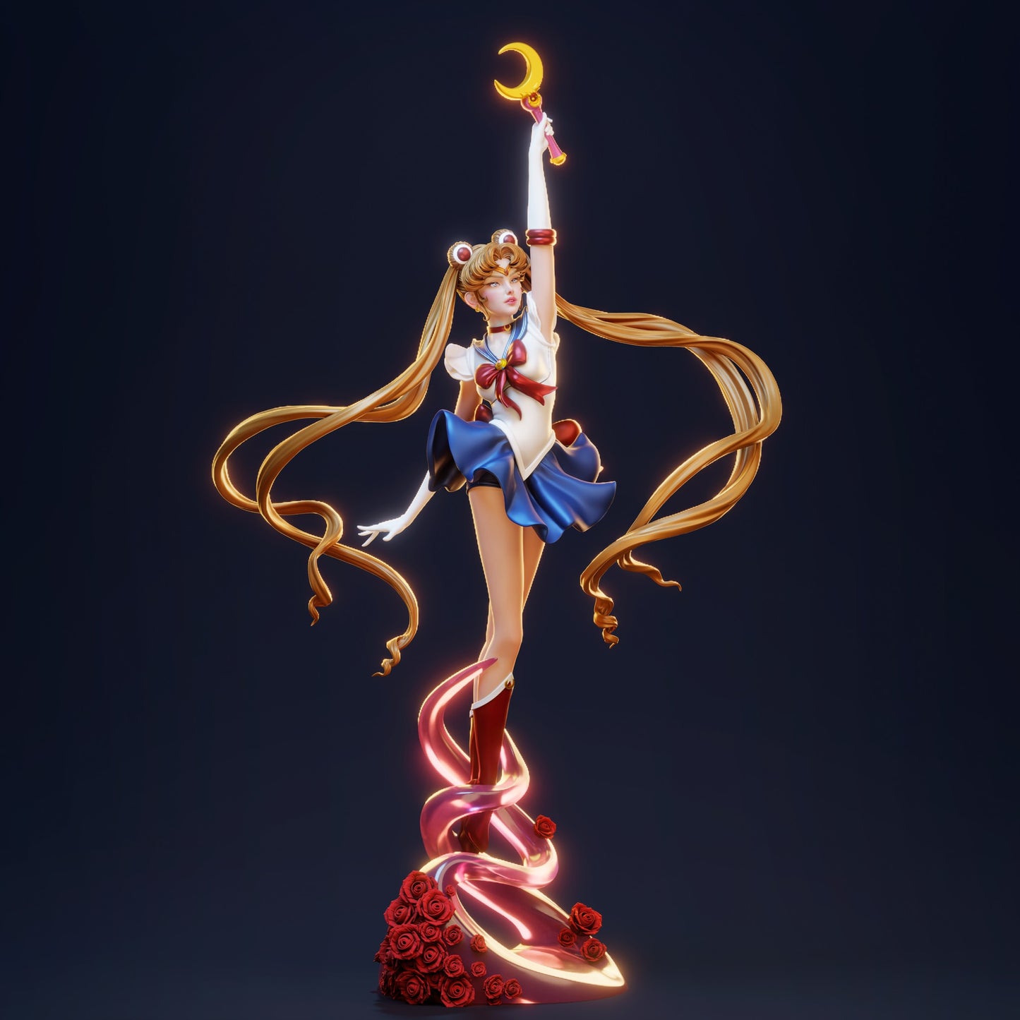 Sailor Moon Resin Art - MTO (Design by CA3D) (Copy)