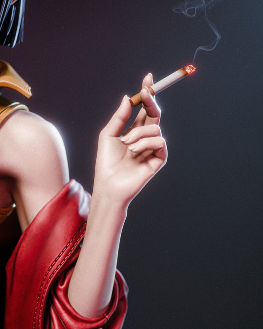 Faye Valentine Resin Art - MTO (Design by CA3D)