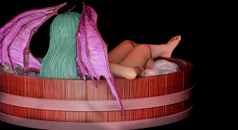 Morrigan Resin Art (Vyra Version)