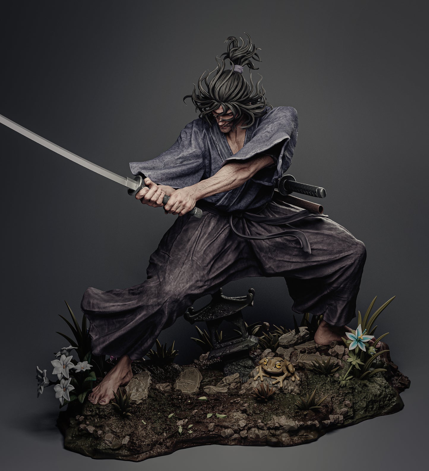 Musashi Resin Fan Art - MTO (Design by CA3D Studios)