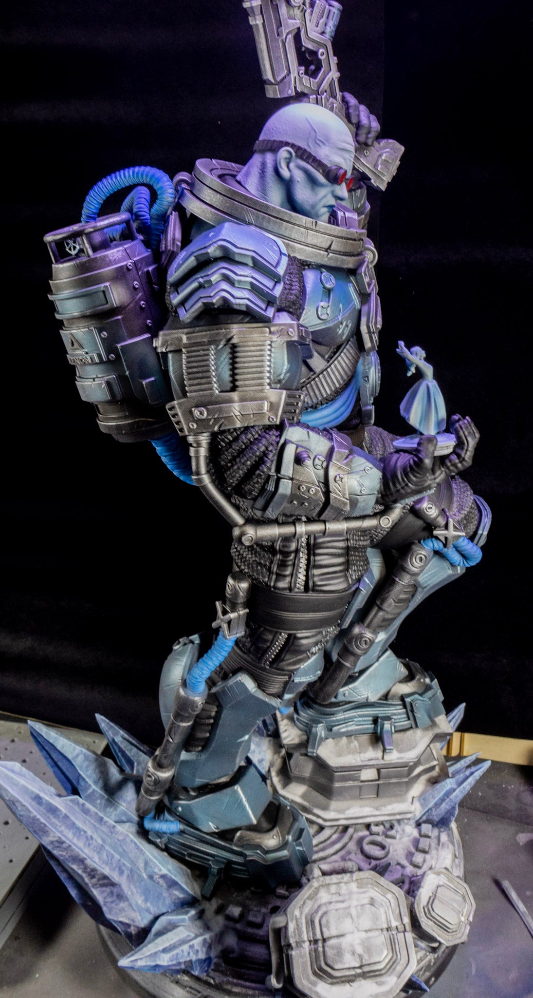 Mr. Freeze Resin Sculpture Fan Art Pro Painted - MTO