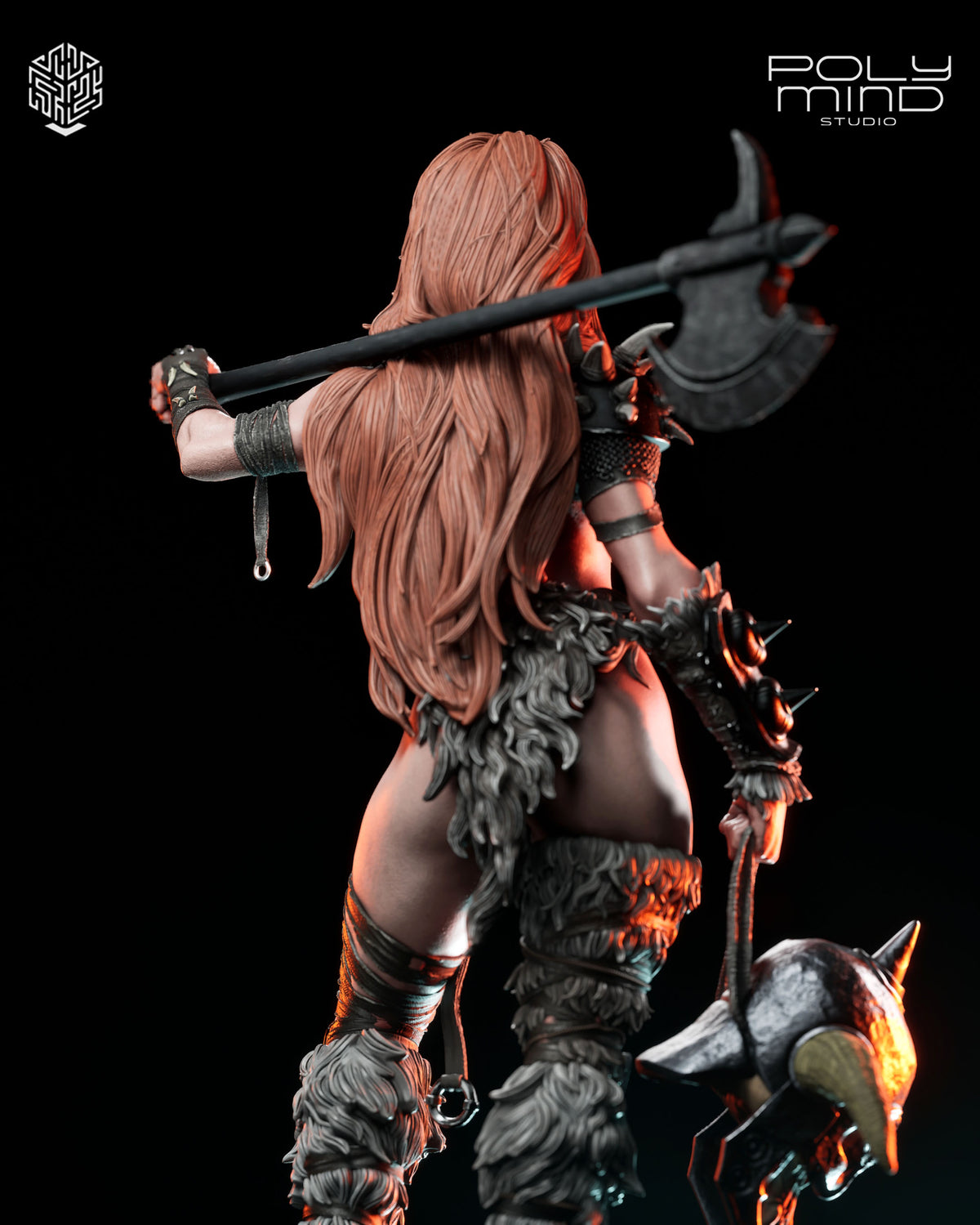 Thyra the Relentless Resin Art (PolyMind Version)