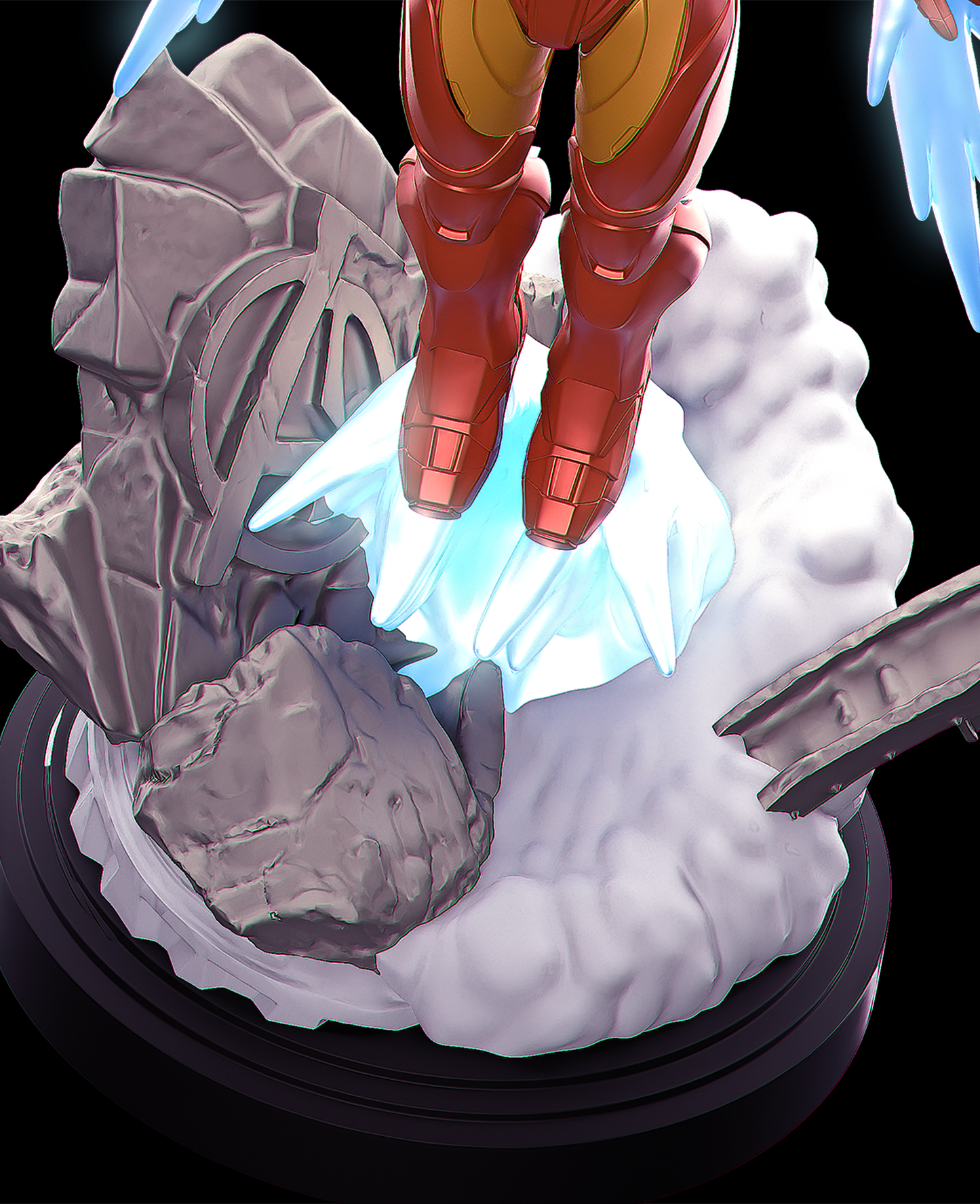 Iron Man Resin Art - MTO (Design by CA3D)