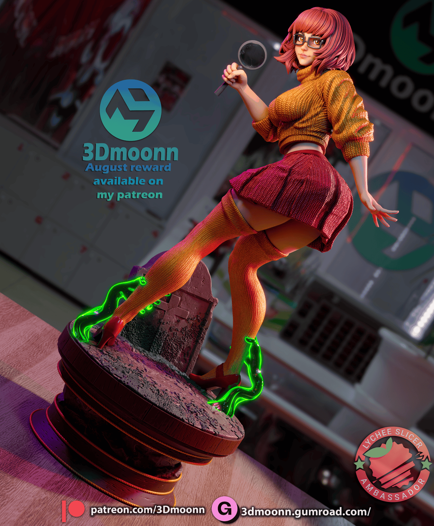 Velma Resin Fan Art Sculpture