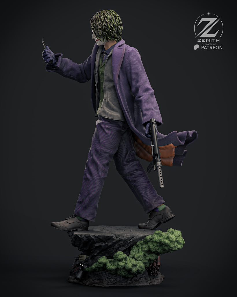 Joker Resin Fan Art MTO (Design by Zenith)