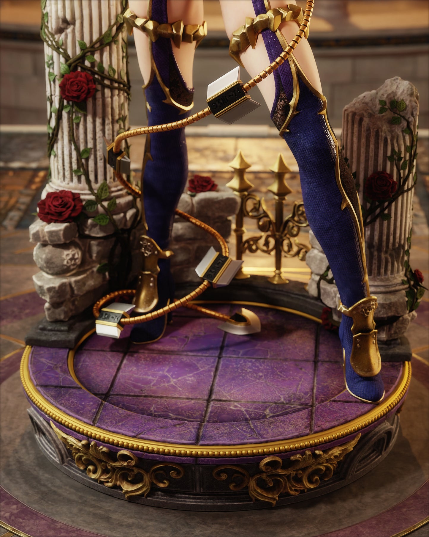 Ivy Valentine Soulcaliber Resin Art (Design by CA3D)