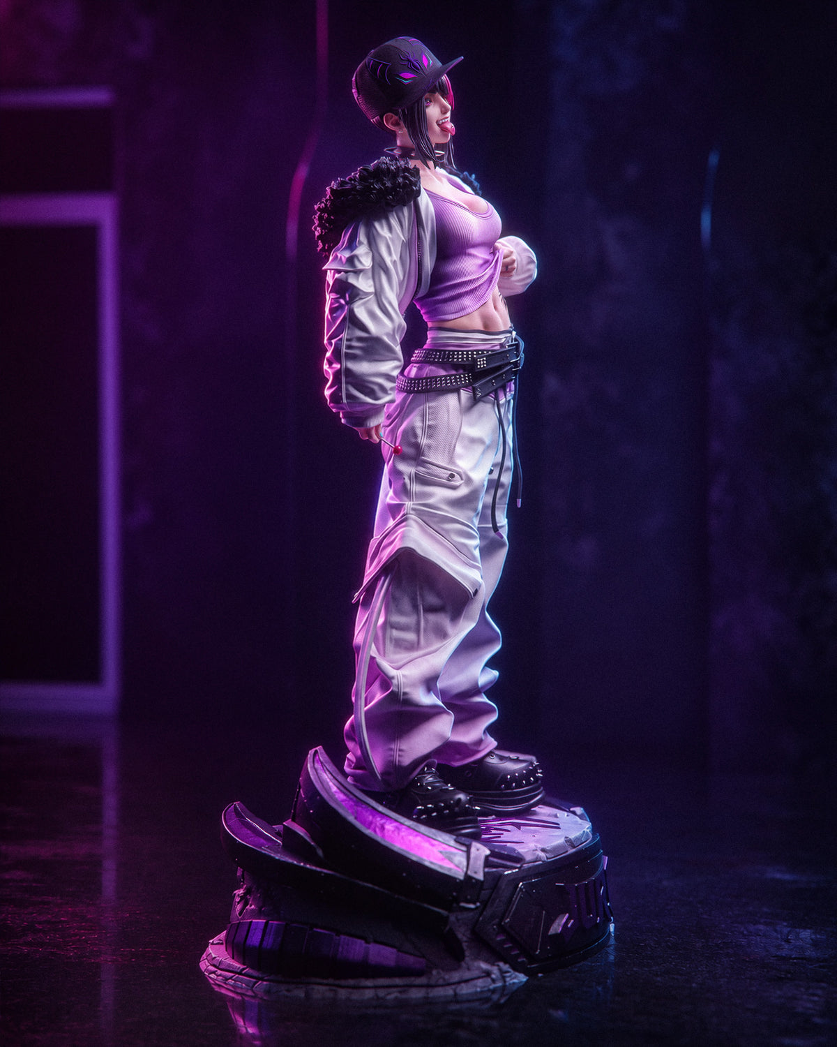 Juri Streetware Street Fighter Collectible Resin Art(Design by CA3D)