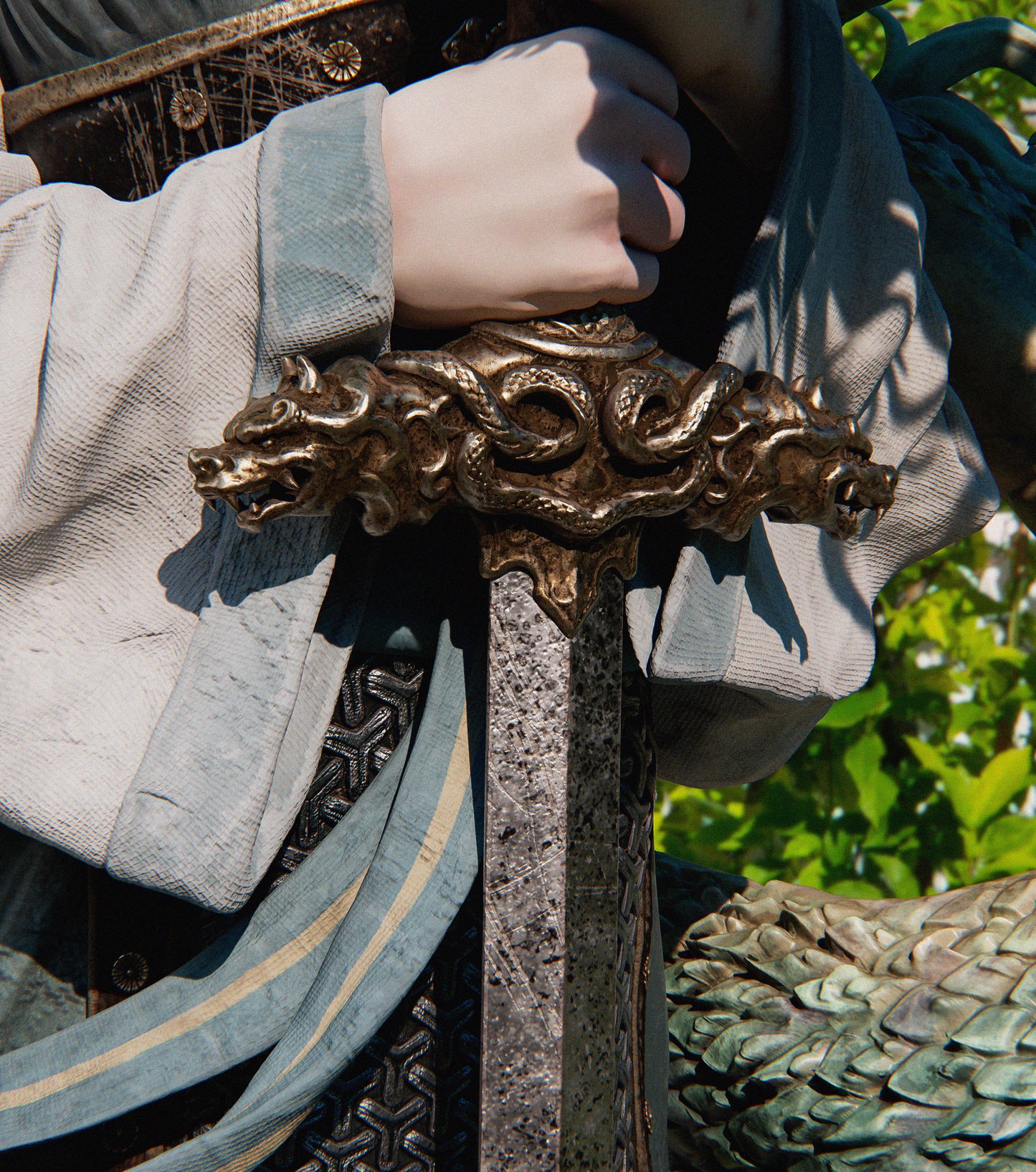 Mulan Resin Sculpture (Design by CA3D Studios)