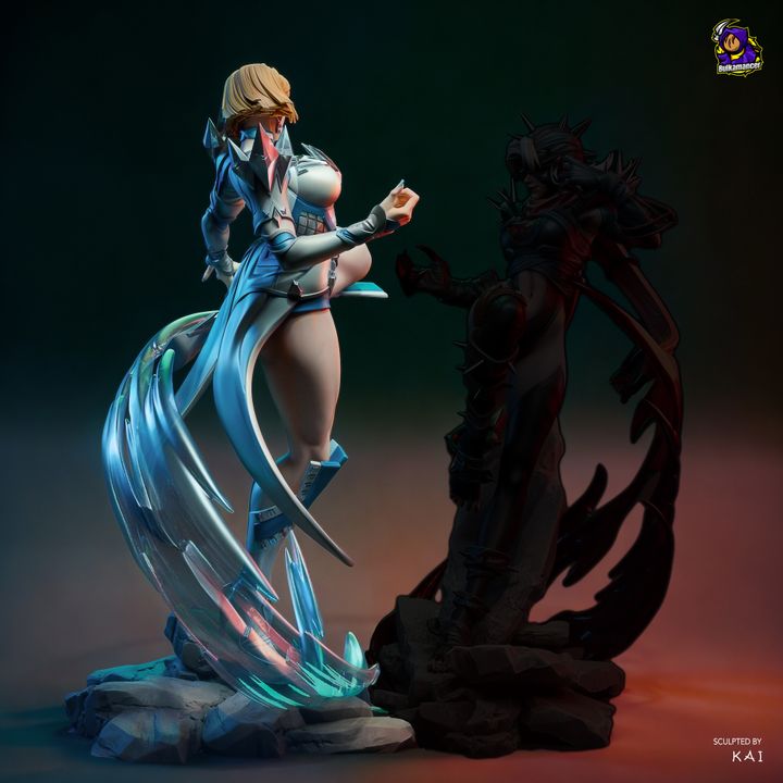 Marvel Rivals Emma Frost Resin Fan Art - MTO (Design by Bulkamancer)