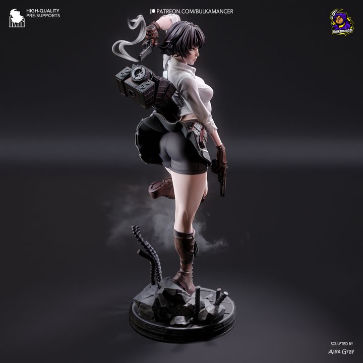 Lady - Devil May Cry - Resin Fan Art - MTO (Design by Bulkamancer)
