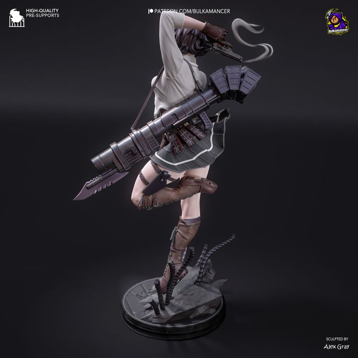Lady - Devil May Cry - Resin Fan Art - MTO (Design by Bulkamancer)