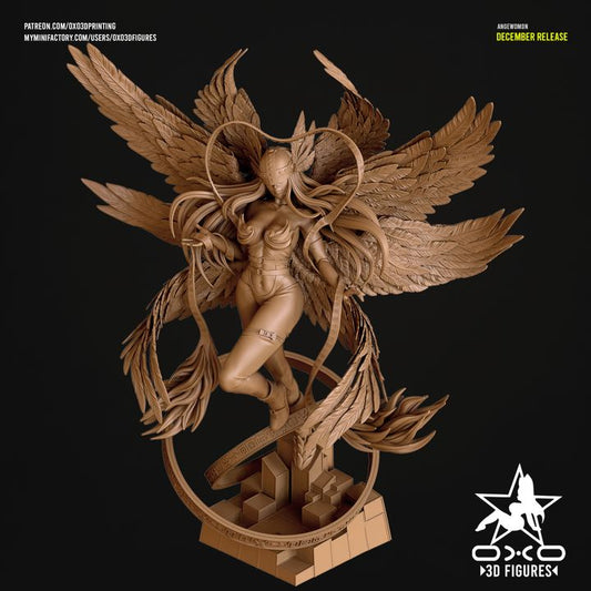 Angewoman Resin Fan Art (Designed by OXO3D)