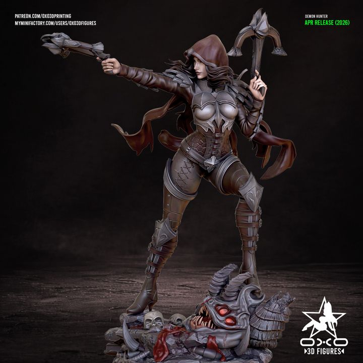 Demon Hunter Resin Fan Art (Designed by OXO3D)