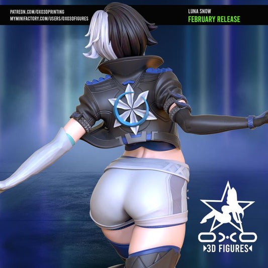 Luna Snow Resin Fan Art - MTO (OXO)
