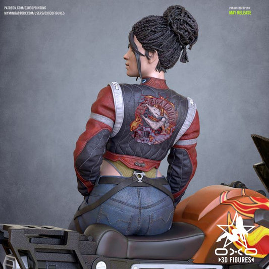 Panam Cyberpunk Resin Fan Art (Designed by OXO3D)