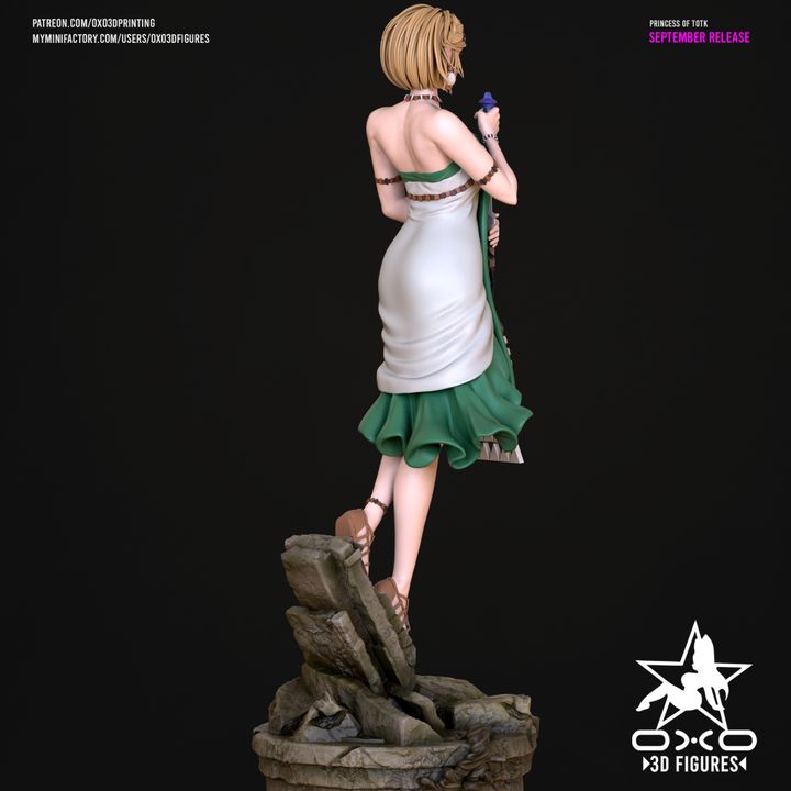 Zelda Tears of the Kingdom Resin Fan Art (Designed by OXO3D)