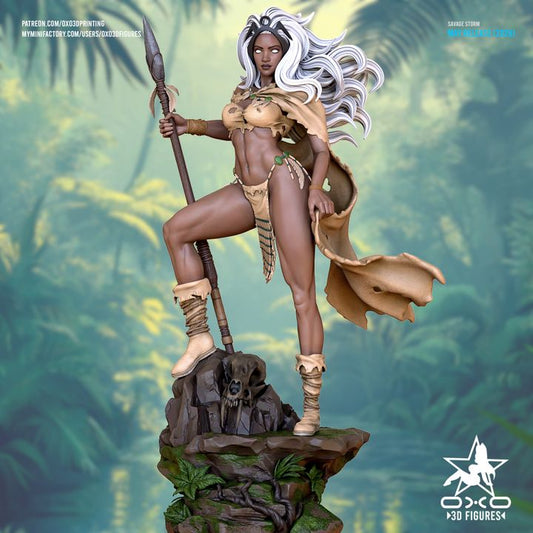 Savage Storm Resin Art (Designed by OXO3D)