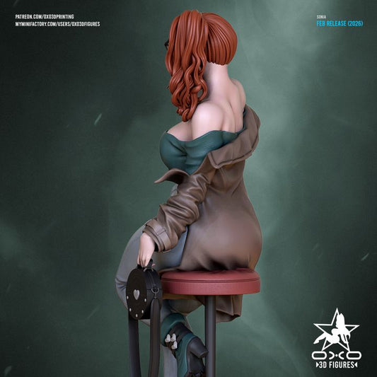 Sonia Resin Fan Art (Designed by OXO3D)