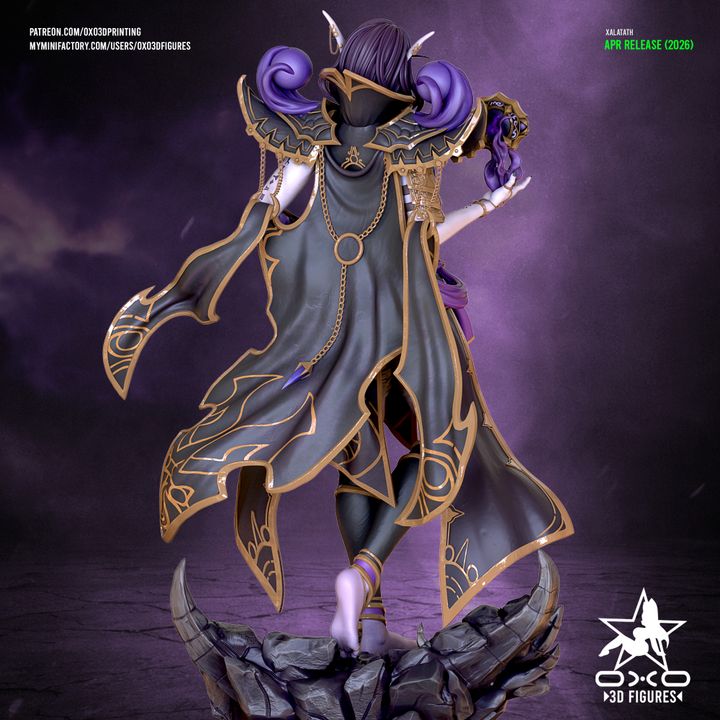 Xalatath WoW Resin Art (Designed by OXO3D)