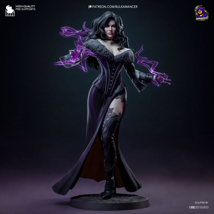 Yennefer of Vengerberg - Witcher Series - Resin Fan Art - MTO (Design by Bulkamancer)