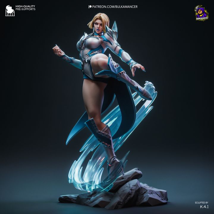 Marvel Rivals Emma Frost Resin Fan Art - MTO (Design by Bulkamancer)