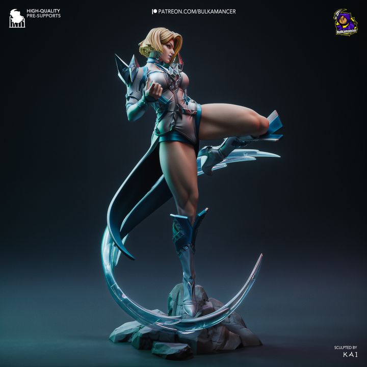 Marvel Rivals Emma Frost Resin Fan Art - MTO (Design by Bulkamancer)
