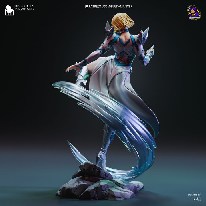 Marvel Rivals Emma Frost Resin Fan Art - MTO (Design by Bulkamancer)
