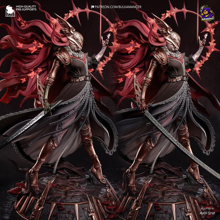Malenia Resin Fan Art MTO (Design by Bulkamancer)