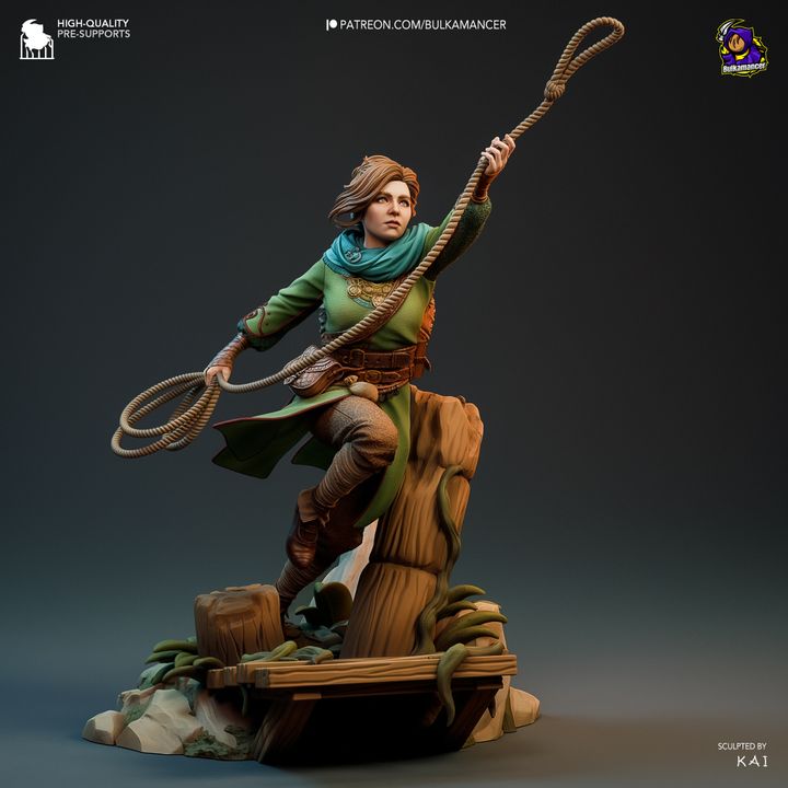 Zoe - Split Fiction - Resin Fan Art - MTO (Design by Bulkamancer)