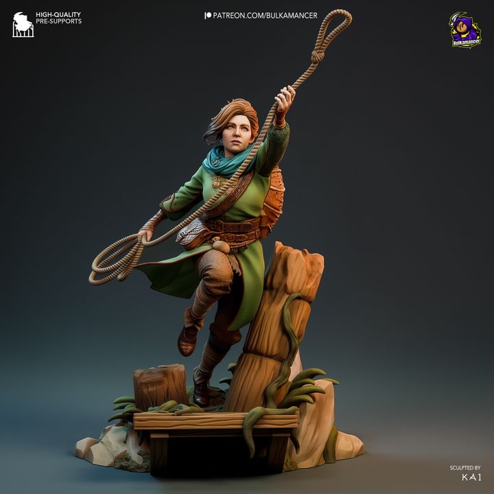 Zoe - Split Fiction - Resin Fan Art - MTO (Design by Bulkamancer)