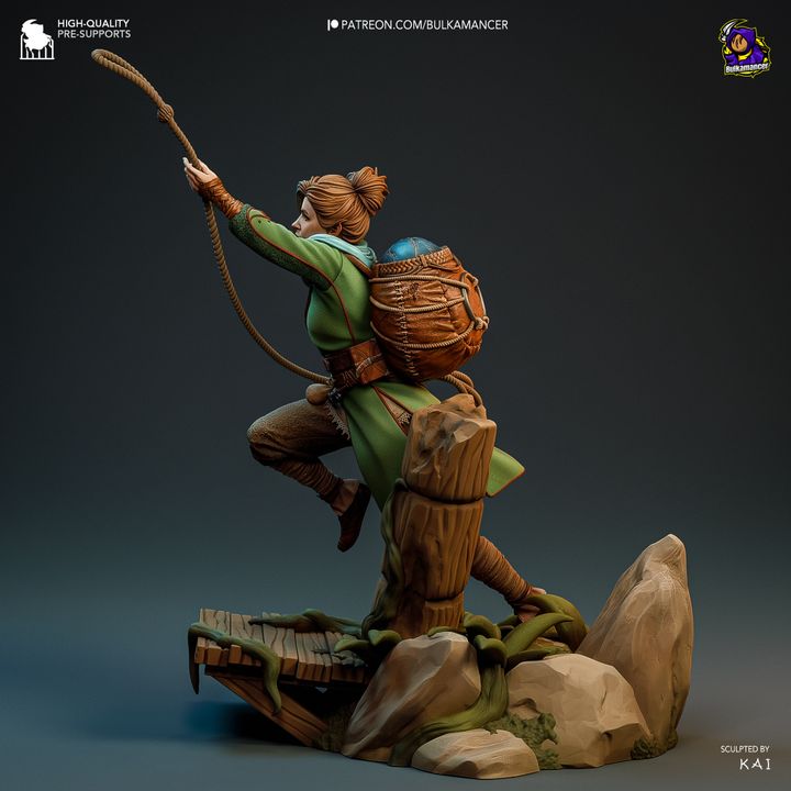 Zoe - Split Fiction - Resin Fan Art - MTO (Design by Bulkamancer)